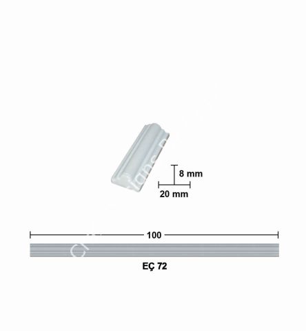 EÇ 72 100 cm ESNEK MOBİLYA ÇITASI