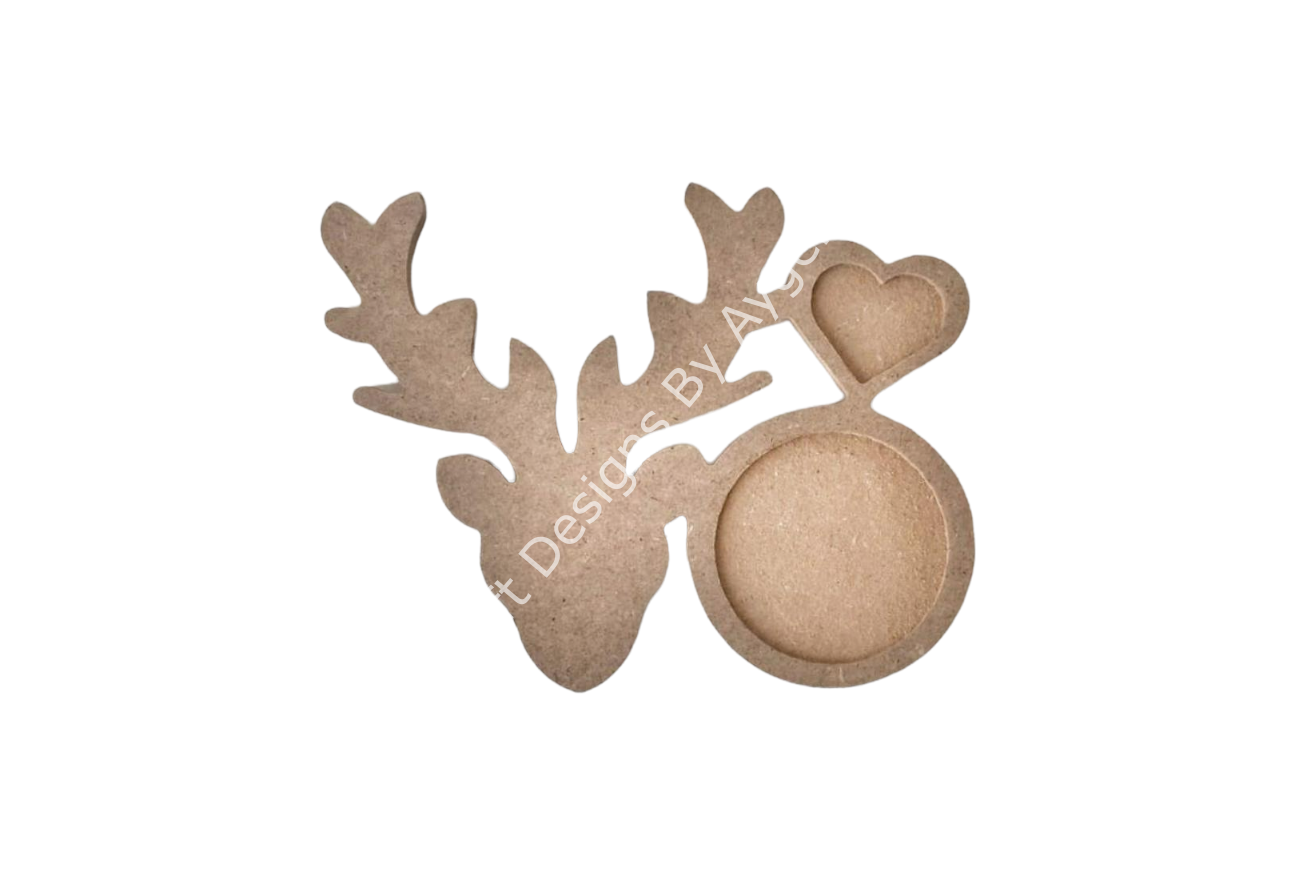 GEYİK BÜST BARDAK ALTLIĞI 17 cm