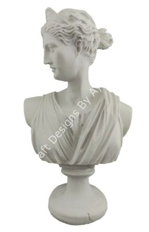 KAİDELİ SOLA BAKAN KADIN BÜST 32X20 CM