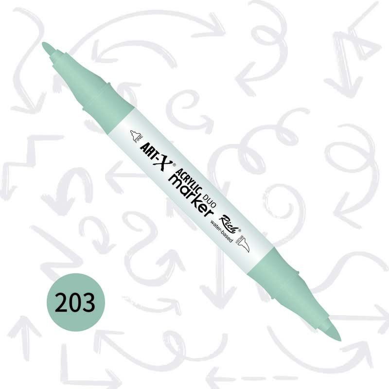 ART-X ACRYLIC MARKER DUO - GRİ