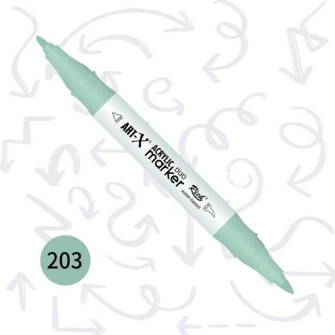 ART-X ACRYLIC MARKER DUO - GRİ