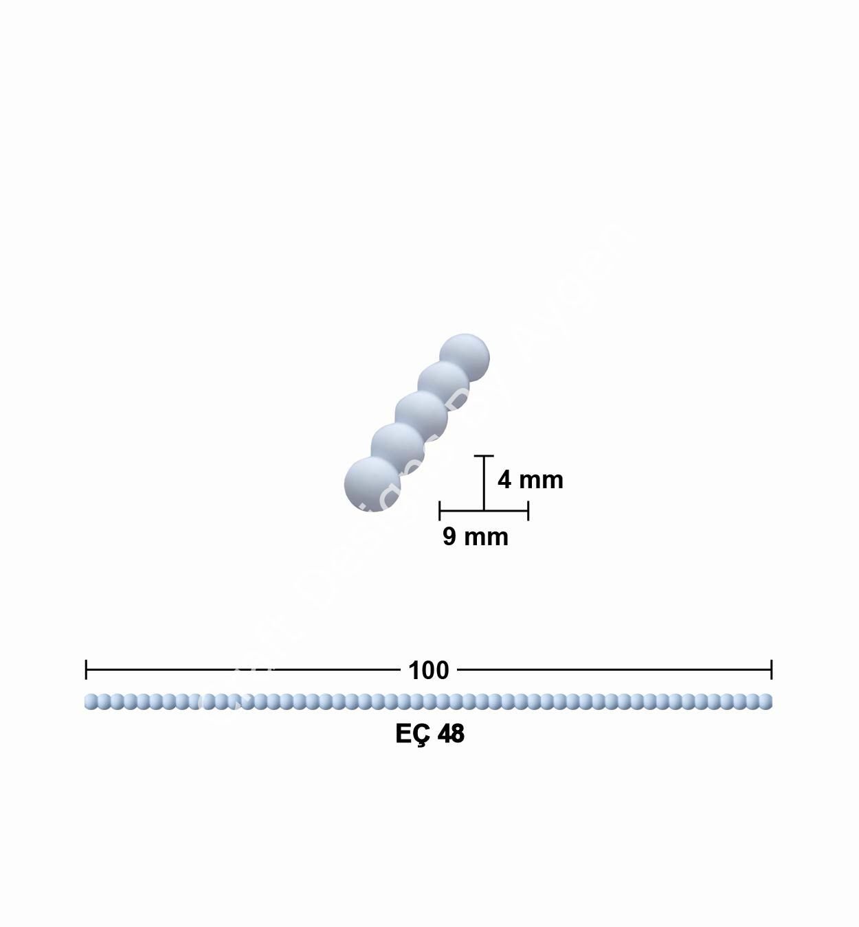 EÇ 48 100 cm ESNEK MOBİLYA ÇITASI