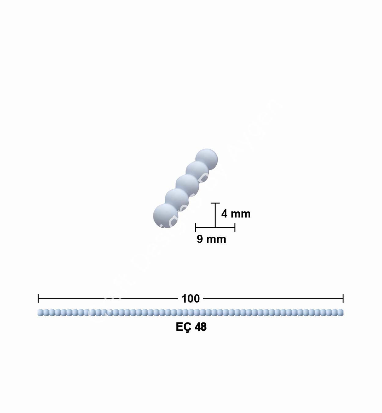 EÇ 48 9 mm 100 cm BONCUK ÇITA
