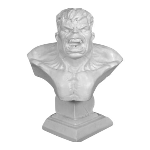 Boyanabilir Polyester Ham Objeler -HULK 17X14 CM