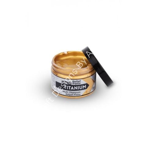 TİTANYUM RÖLYEF PASTA - ANTİK ALTIN 150ml