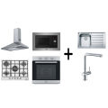Franke Smart Linear 70 Cm İnox 6 lı Ankastre Set
