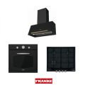 Franke Classic Line Nero 60 Cm 3'Lü Rustik Set