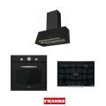 Franke Classic Line Nero 70 Cm 3'Lü Rustik Set