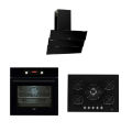 Teka CHEF 10 Kampanyalı 5 Gözlü Ocaklı Cam Ankastre Set