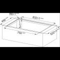 Franke Maris 2Gether FMA 8381 R HI Davlumbaz Entegreli İndüksiyonlu Ocak