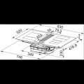 Franke Maris 2Gether FMA 8381 R HI Davlumbaz Entegreli İndüksiyonlu Ocak