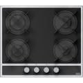 Franke Maris FHMA 604 4G ML E Inox + Nero 4 Gözlü Siyah Cam Emaye Izgara Ankastre Ocak - 106.0496.109