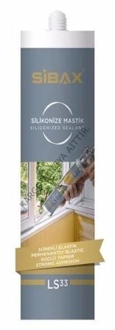 Sibax Üniversal Silikonize Mastik LS33 500Gr/Adet