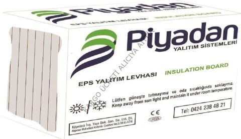 Piyadan Eps 4cm 14 Dns Düz Beyaz (6m2/Pkt)