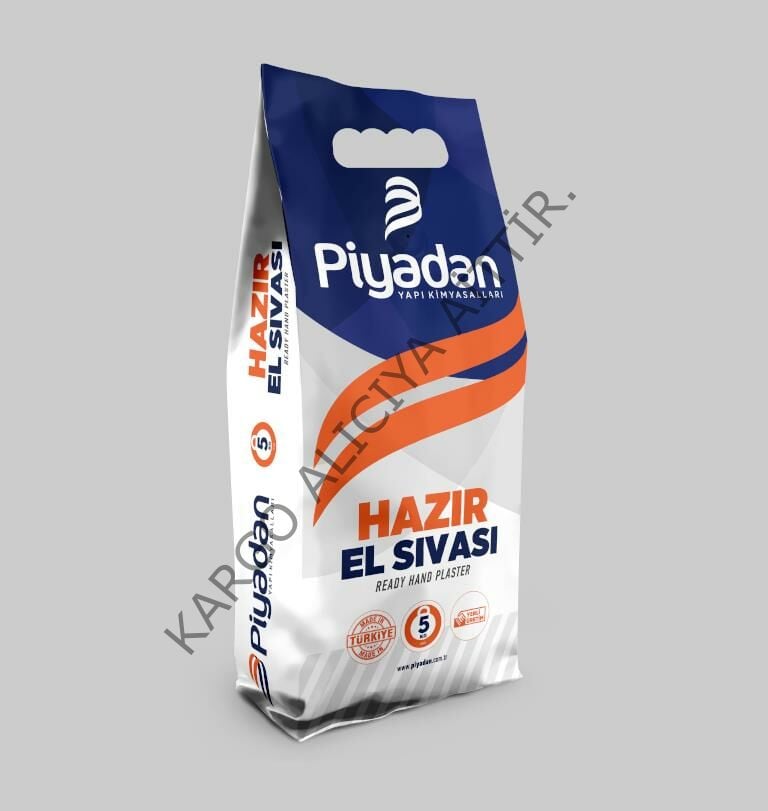 Piyadan Çimento Esaslı Hazır El Sıvası (5KG/Trb)