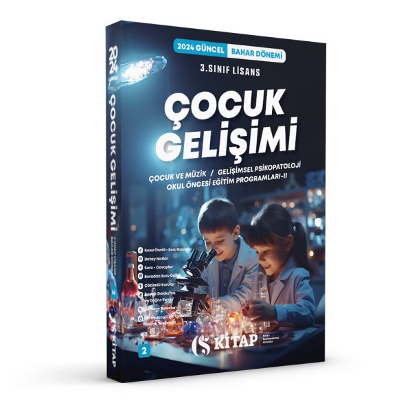 Çocuk Gelişimi 3. Sınıf Bahar 2. Kitap