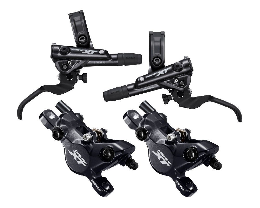 Shimano Deore XT M8100 Sağ+Sol 4 Piston Hidrolik Fren Takımı