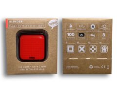 Knog Blinder SQUARE 100 Lm Bisiklet Arka Stop Lambası