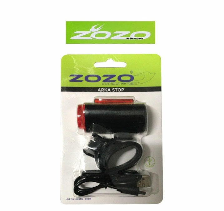 Zozo 6058 Usb Şarjlı Led Güçlü Arka Stop