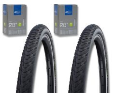 Schwalbe 700x35 Marathon E-Plus 5mm Zırhlı Lastik Seti