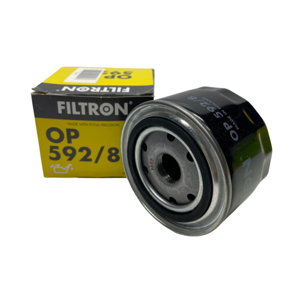 Filtron Yağ Filtresi Metal Atom FILTRON OP 592/8 (Fiat Ducato 2.3 Jtd İveco Daily 2.3 Jtd 06- Karsan J10 Jest 2.3 Jtd 13- E4 E5)