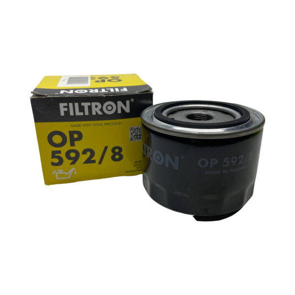 Filtron Yağ Filtresi Metal Atom FILTRON OP 592/8 (Fiat Ducato 2.3 Jtd İveco Daily 2.3 Jtd 06- Karsan J10 Jest 2.3 Jtd 13- E4 E5)