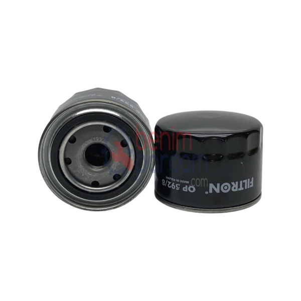 Filtron Yağ Filtresi Metal Atom FILTRON OP 592/8 (Fiat Ducato 2.3 Jtd İveco Daily 2.3 Jtd 06- Karsan J10 Jest 2.3 Jtd 13- E4 E5)