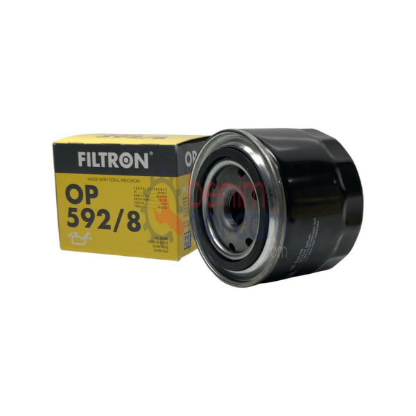 Filtron Yağ Filtresi Metal Atom FILTRON OP 592/8 (Fiat Ducato 2.3 Jtd İveco Daily 2.3 Jtd 06- Karsan J10 Jest 2.3 Jtd 13- E4 E5)