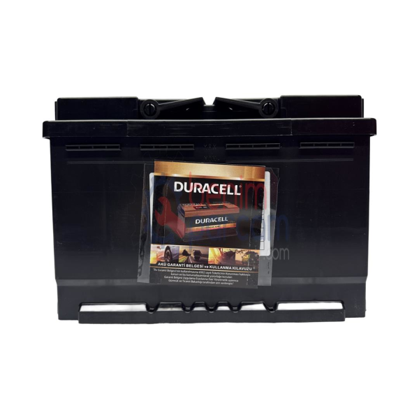 Duracell Akü DURACELL DS72 (Starter 12V Volt 72 AH Amper 72AH 660EN L3 Düz Ölçüleri: 278X175X190)
