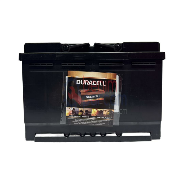 Duracell Akü DURACELL DS72 (Starter 12V Volt 72 AH Amper 72AH 660EN L3 Düz Ölçüleri: 278X175X190)