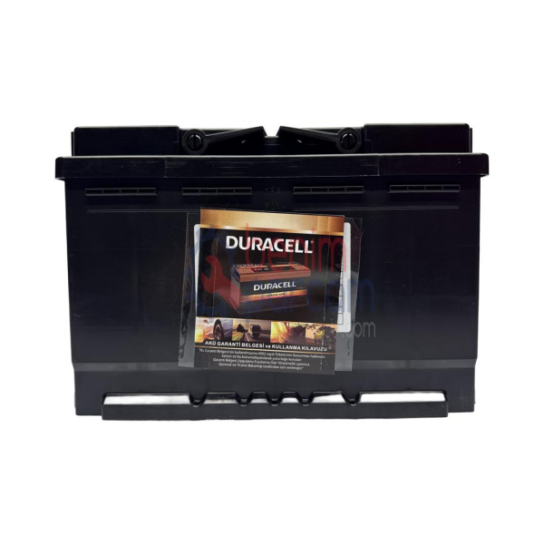Duracell Akü DURACELL DS72 (Starter 12V Volt 72 AH Amper 72AH 660EN L3 Düz Ölçüleri: 278X175X190)