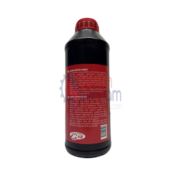 Caldını Antifriz CLN.03507 (1.5 Litre Kırmızı Konsantre -56 °C Allianz Sigorta Güvencesiyle)