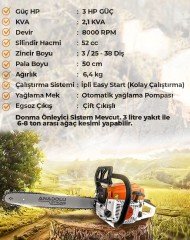 Anadolu Strong 2.9hp Benzinli Motorlu Testere