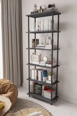 Çevir Kur 65 Cm Antrasit Kitaplık