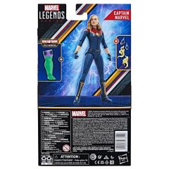 Marvel Legends The Marvels: Captain Marvel Aksiyon Figür (Build A Figure Totally Awesome Hulk)