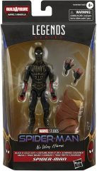 Marvel Legends Spider-Man No Way Home: Black and Gold Suit Spider-Man Aksiyon Figür (Build A Figure Armadollio)