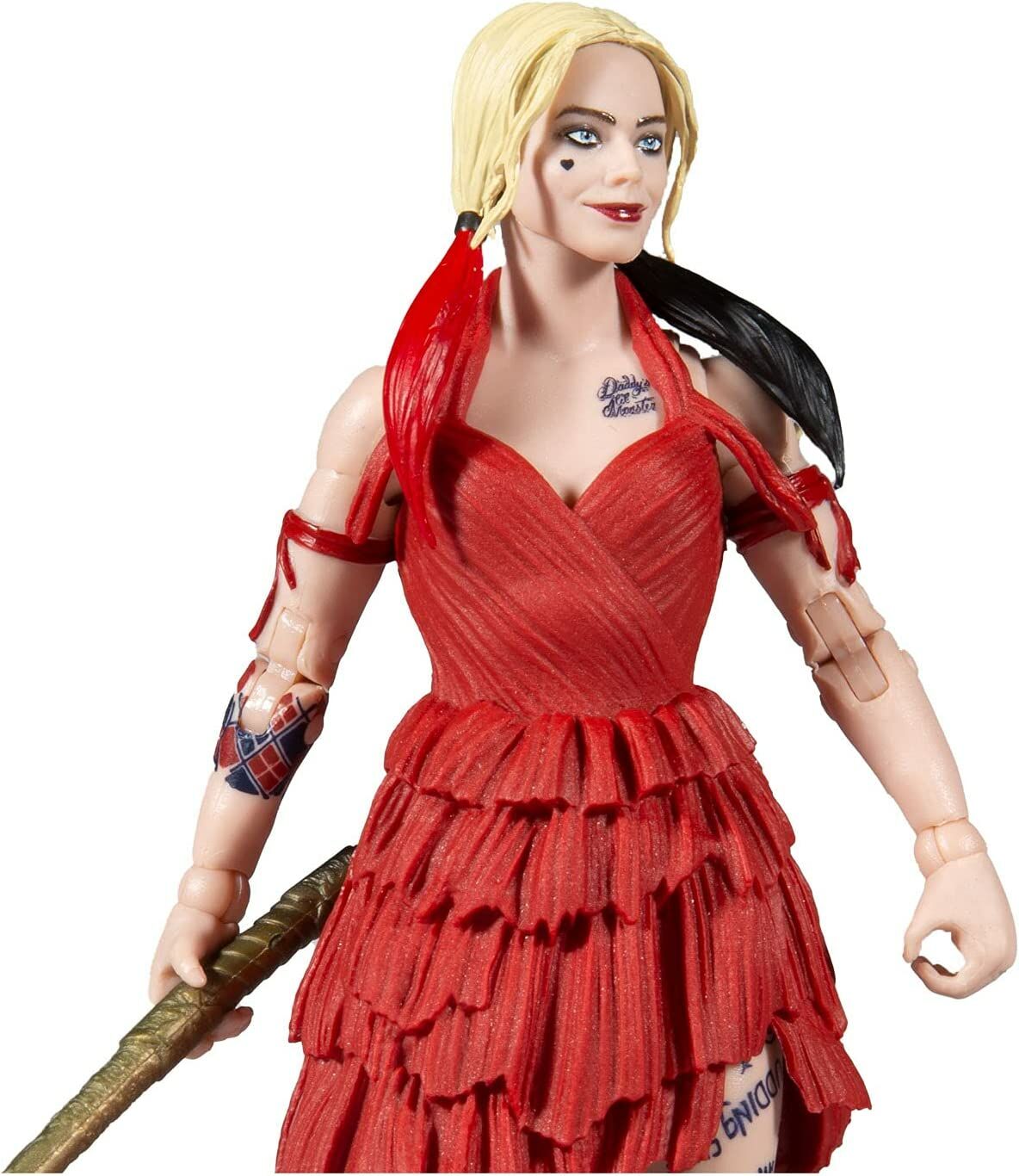 DC Multiverse The Suicide Squad Movie: Harley Quinn (Build A Figure King Shark) Aksiyon Figür