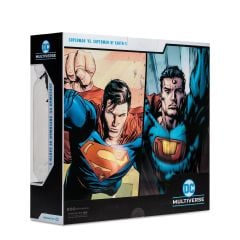 DC Multiverse Superman Multipack: Superman & Ultraman (Superman of Earth-3 with Atomica) 2-Pack (2'li Paket) Aksiyon Figür