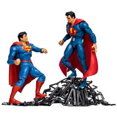 DC Multiverse Superman Multipack: Superman & Ultraman (Superman of Earth-3 with Atomica) 2-Pack (2'li Paket) Aksiyon Figür