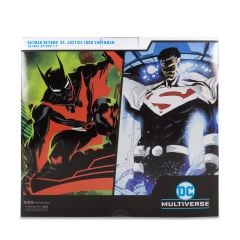 DC Multiverse Batman Beyond Series: Batman Beyond & Justice Lord Superman 2-Pack (2'li Paket) Aksiyon Figür