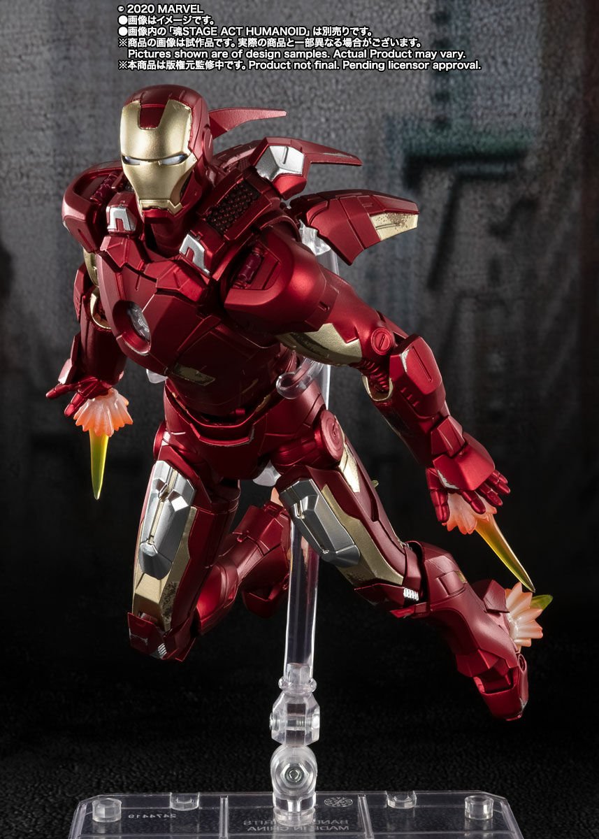 SH Figuarts Avengers Assemble Edition: Iron Man Mark 7 Aksiyon Figür