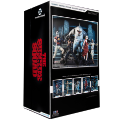 DC Multiverse The Suicide Squad Movie: The Ultimate Movie Collection 5-Pack (5'li Paket) Aksiyon Figür (Harley Quinn, Peacemaker, Bloodsport, Polka Dot Man, King Shark)