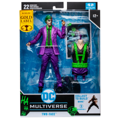 DC Multiverse Jokerized Gold Label - The Dark Knight Trilogy Movie: Two Face - (Limited Edition) Aksiyon Figür (Build A Figure Bane)