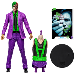 DC Multiverse Jokerized Gold Label - The Dark Knight Trilogy Movie: Two Face - (Limited Edition) Aksiyon Figür (Build A Figure Bane)