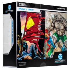 DC Multiverse Gold Label Multipack: Superman vs. Doomsday 2-Pack (2'li Paket) Aksiyon Figür