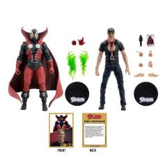 McFarlane Spawn Universe Series: Spawn & Todd McFarlane 2-Pack (2'li Paket) - (McFarlane Toys 30th Anniversary) Aksiyon Figür