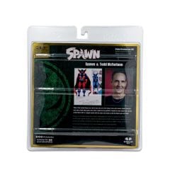 McFarlane Spawn Universe Series: Spawn & Todd McFarlane 2-Pack (2'li Paket) - (McFarlane Toys 30th Anniversary) Aksiyon Figür