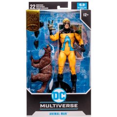 DC Multiverse The Human Zoo Gold Label: Animal Man Aksiyon Figür