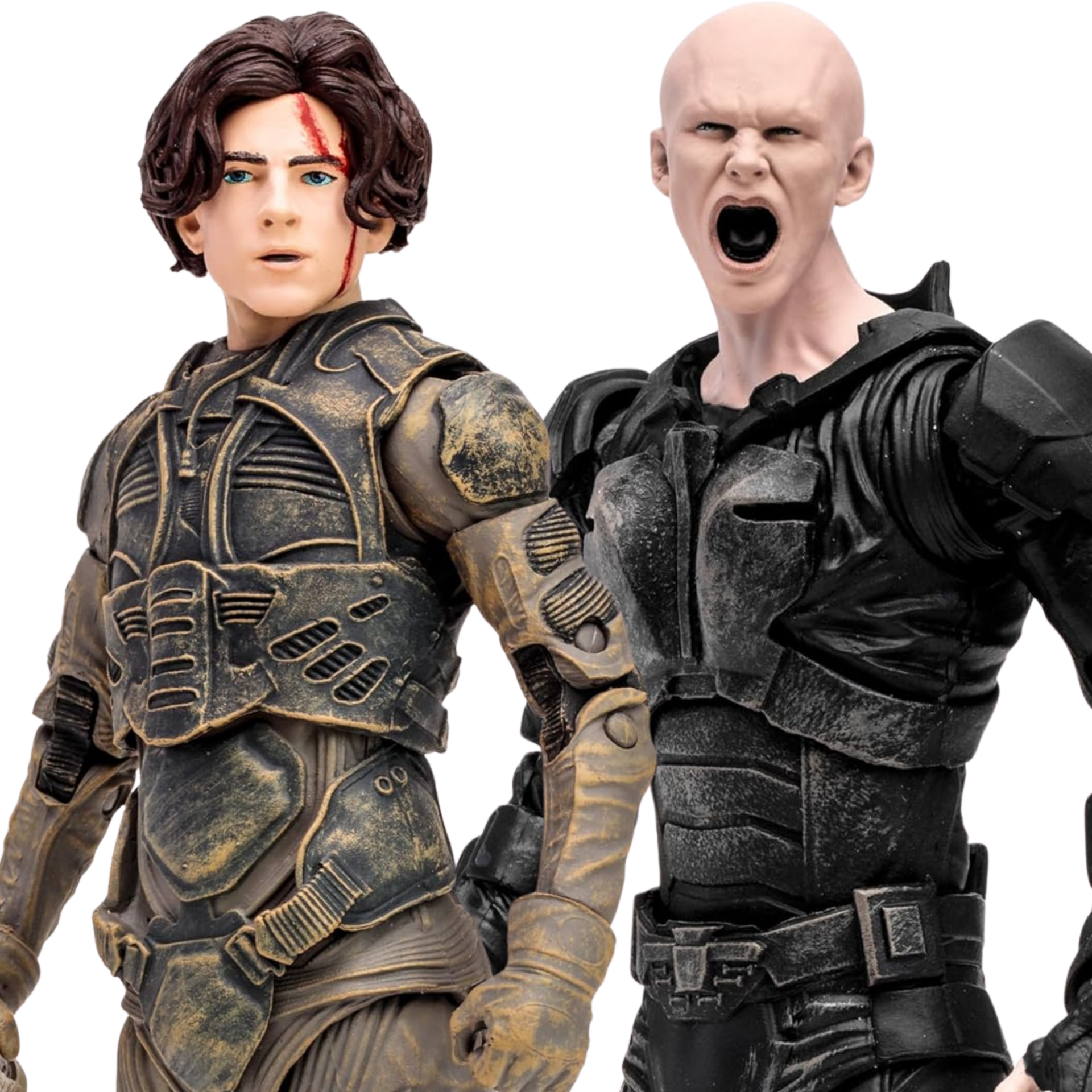 McFarlane Dune Part Two Movie Series: Paul Atreides & Feyd-Rautha Harkonnen 2-Pack (2'li Paket) Aksiyon Figür