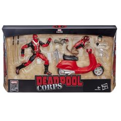 Marvel Legends 80th Anniversary Series: Deadpool & Scooter Deadpool Corps 2-Pack (2'li Paket) Aksiyon Figür